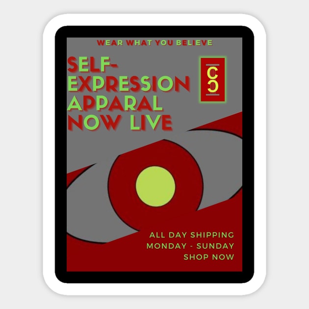 Self Expression Poster Sticker by Self-Expression